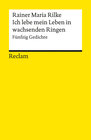 Buchcover Ich lebe mein Leben in wachsenden Ringen