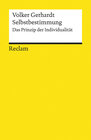 Buchcover Selbstbestimmung