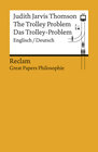 Buchcover The Trolley Problem / Das Trolley-Problem