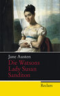 Buchcover Die Watsons / Lady Susan / Sanditon