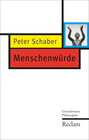 Buchcover Menschenwürde