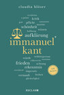 Buchcover Immanuel Kant | Wissenswertes über Leben und Wirken des großen Philosophen | Reclam 100 Seiten