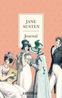 Buchcover Jane Austen Journal | Hochwertiges Notizbuch mit Fadenheftung, Lesebändchen und Verschlussgummi | Mit Illustrationen und