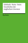 Buchcover Geschichte der englischen Literatur