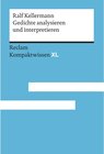 Buchcover Gedichte analysieren und interpretieren / Reclam Kompaktwissen XL