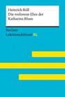 Buchcover Die verlorene Ehre der Katharina Blum von Heinrich Böll: Reclam Lektüreschlüssel XL / Reclam Lektüreschlüssel XL - Heinrich Böll, Bernd Völkl (ePub)