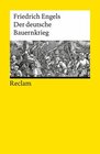 Buchcover Der deutsche Bauernkrieg / Reclams Universal-Bibliothek - Friedrich Engels (ePub)