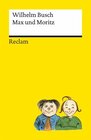 Buchcover Max und Moritz / Reclams Universal-Bibliothek - Wilhelm Busch (ePub)