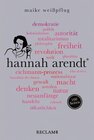 Buchcover Hannah Arendt. 100 Seiten (eBook, ePUB)