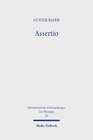 Buchcover Assertio