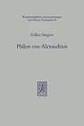 Buchcover Philon von Alexandrien