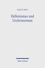 Buchcover Hellenismus und Urchristentum