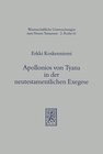 Buchcover Apollonios von Tyana in der neutestamentlichen Exegese