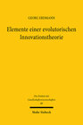 Buchcover Elemente einer evolutorischen Innovationstheorie