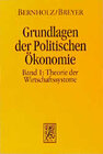 Buchcover Grundlagen der Politischen Ökonomie / Grundlagen der Politischen Ökonomie