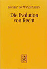 Buchcover Die Evolution von Recht