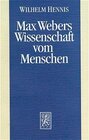 Buchcover Max Webers Wissenschaft vom Menschen