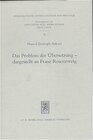 Buchcover Das Problem der Übersetzung - dargestellt an Franz Rosenzweig