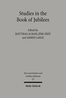 Buchcover Studies in the Book of Jubilees