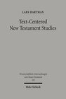 Buchcover Text-centered New Testament Studies