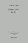 Buchcover No one seeks for God