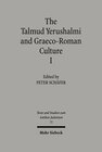 Buchcover The Talmud Yerushalmi and Graeco-Roman Culture I