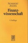 Buchcover Finanzwissenschaft / Finanzwissenschaft