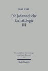Buchcover Die johanneische Eschatologie