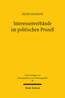 Buchcover Interessenverbände im politischen Prozeß