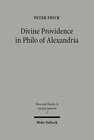 Buchcover Divine Providence in Philo of Alexandria