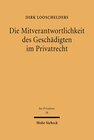 Buchcover Die Mitverantwortlichkeit des Geschädigten im Privatrecht