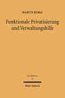 Buchcover Funktionale Privatisierung und Verwaltungshilfe