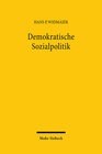 Buchcover Demokratische Sozialpolitik