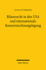 Buchcover Bilanzrecht in den USA und internationale Konzernrechnungslegung