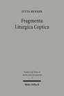 Buchcover Fragmenta Liturgica Coptica