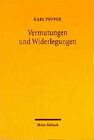 Buchcover Vermutungen und Widerlegungen I/II