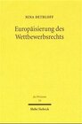 Buchcover Europäisierung des Wettbewerbsrechts
