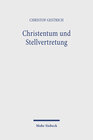 Buchcover Christentum und Stellvertretung