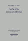 Buchcover Das Weltbild des Epheserbriefes