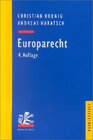 Buchcover Europarecht