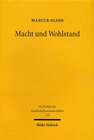 Buchcover Macht und Wohlstand