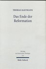 Buchcover Das Ende der Reformation