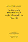 Buchcover Institutionelle Strukturen und makroökonomische Stabilität