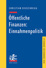 Buchcover Öffentliche Finanzen: Einnahmenpolitik