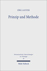 Buchcover Prinzip und Methode