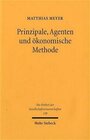 Buchcover Prinzipale, Agenten und ökonomische Methode