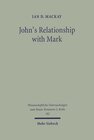 Buchcover John's Relationship with Mark