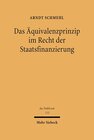 Buchcover Das Äquivalenzprinzip im Recht der Staatsfinanzierung