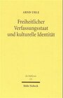 Buchcover Freiheitlicher Verfassungsstaat und kulturelle Identität