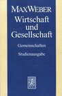 Buchcover Max Weber Gesamtausgabe. Studienausgabe / Max Weber Studienausgabe